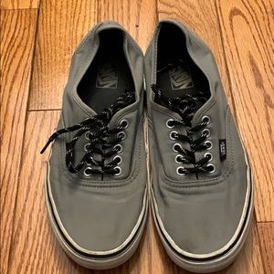 Grey Lowtop Vans